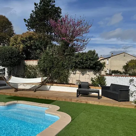 Maison 3 Chambres, Piscine Privee Terrain De Petanque * カルカソンヌ